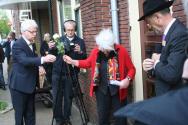Stolpersteenlegging vrijdag 3 mei 2013. Foto’s Kyra Broshuis.